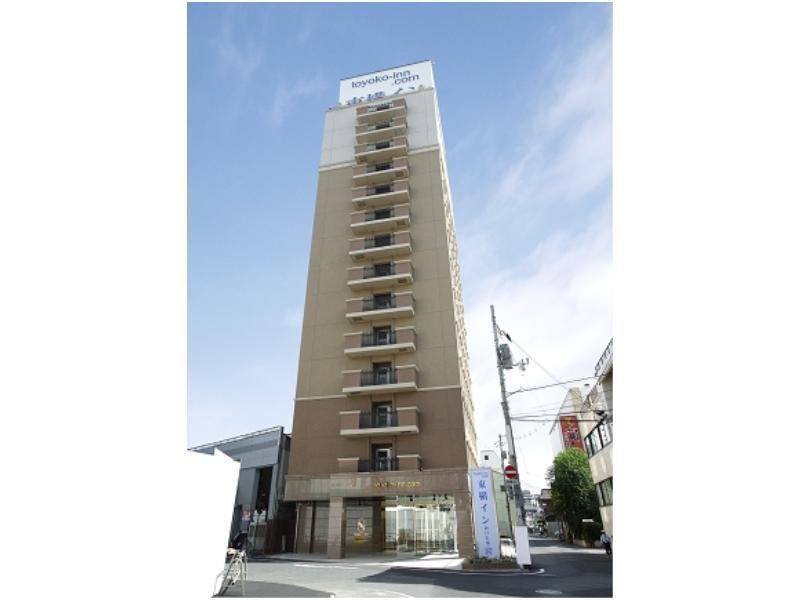Toyoko Inn Okayama Eki Nishi Guchi Hiroba Exterior foto